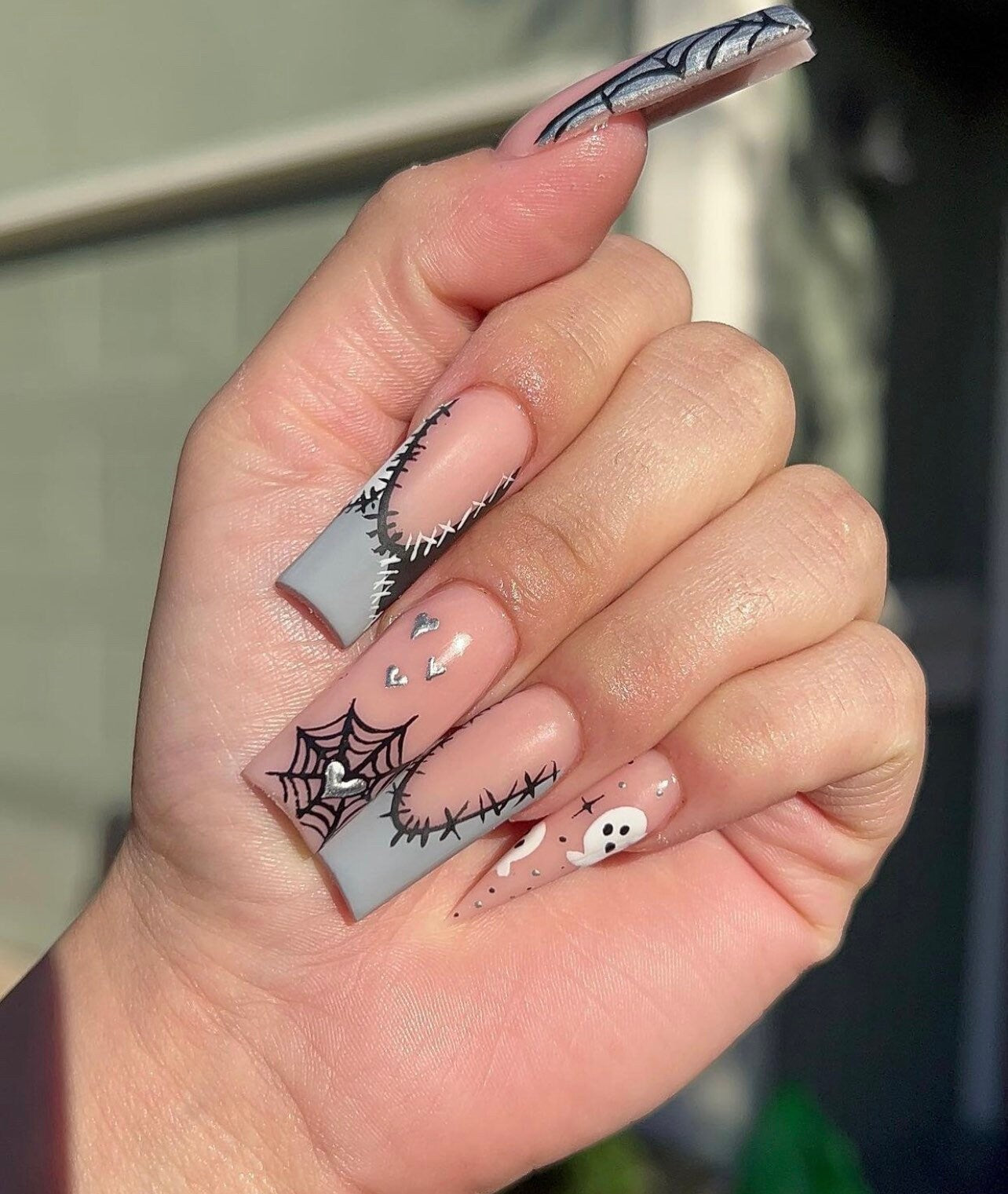 Halloween press ons | press ons | Handmade Press On Nails