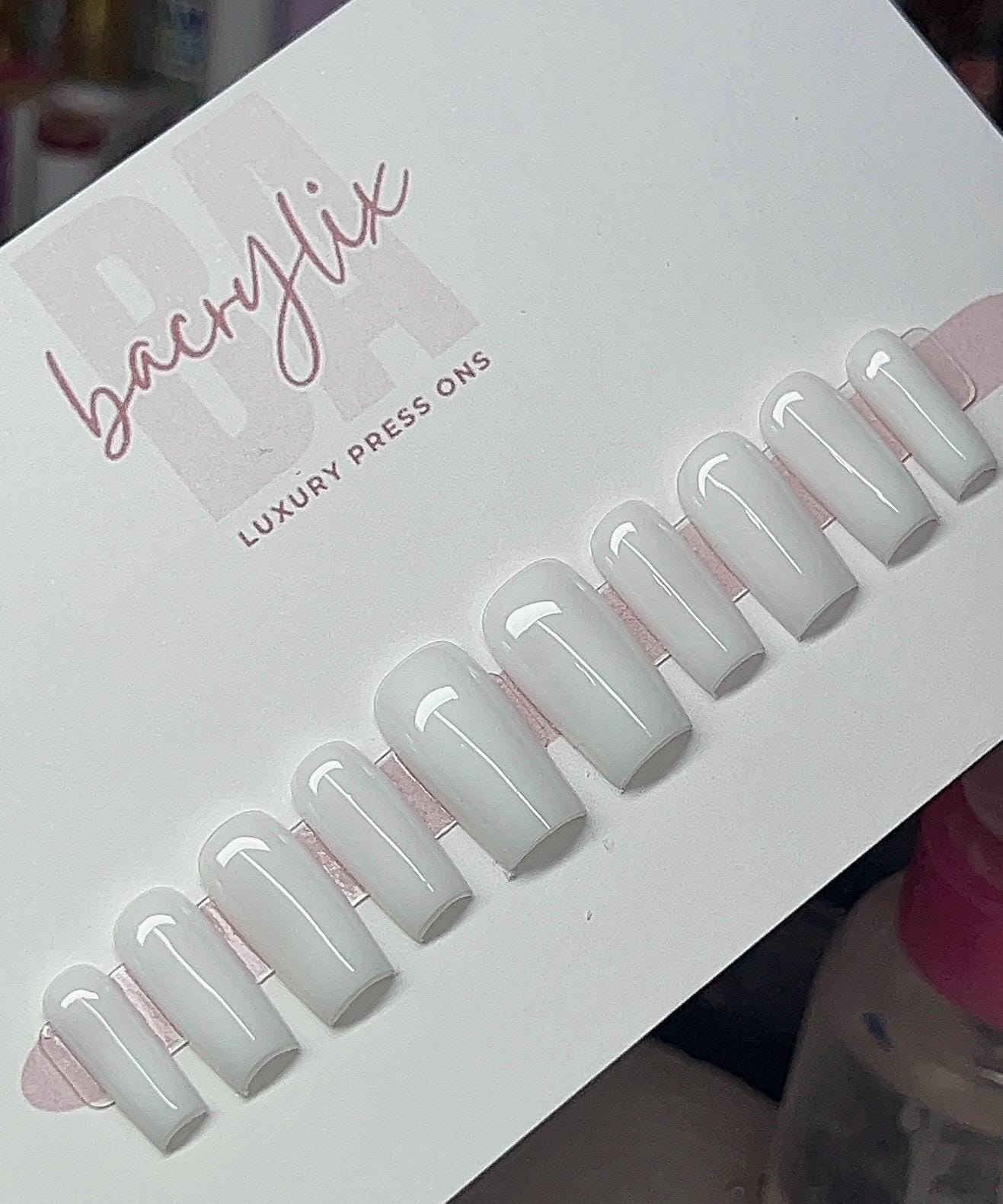 Funny Bunny press ons | Ready to Ship press on nails | Handmade Press On Nails