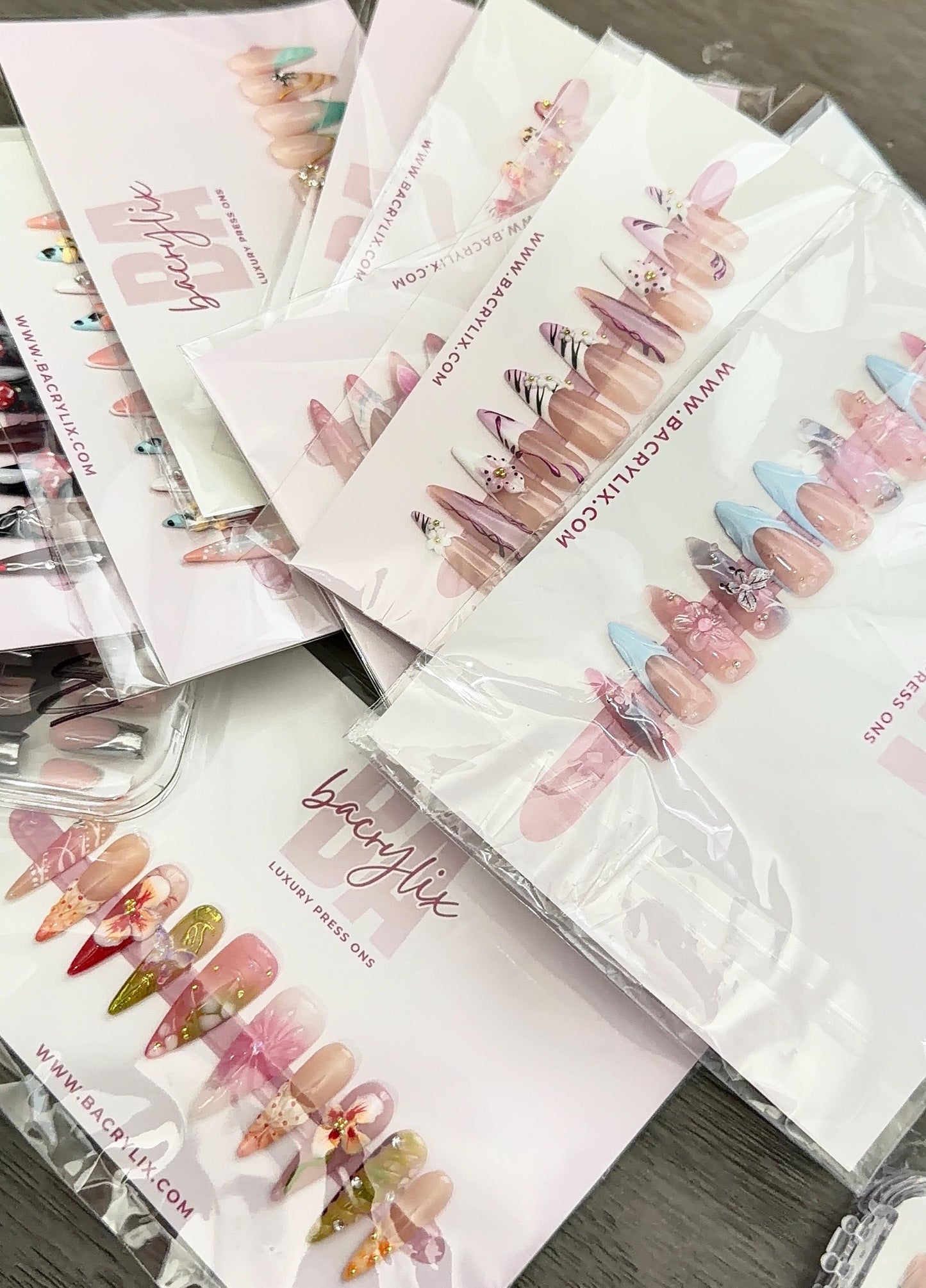 READY TO SHIP | Mystery Nail Bundle 17 or more Press On Nail Sets | Huge Value