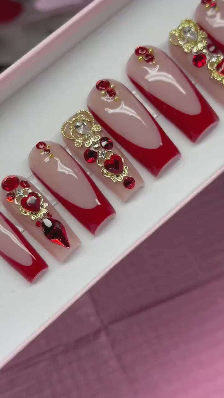 Queen Of Hearts- Ready to ship Freestyle